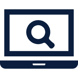パソコン検索画面アイコン